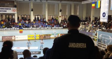 Jandarmii constănțeni, în misiune. Meci important, la Constanța