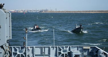 Exercițiu internațional pe Marea Neagră cu participarea Poliției de Frontieră Române - 2