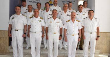 Stire din Eveniment : Securitatea Mării Negre, dezbătută de comandanții de marine militare din mai multe țări