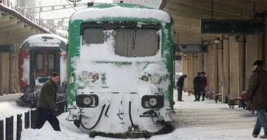 Stire din Social : Trenul Arad - Constanța, cu 200 de călători, blocat în câmp de ore bune
