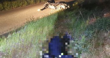 Bărbat, GĂSIT MORT pe marginea drumului