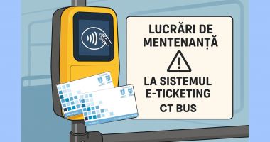 Stire din Social : Atenție, călători! Sistemul e-Ticketing CT BUS va funcționa cu intermitențe