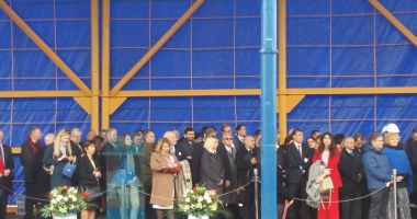 Galerie foto / Eveniment important la Șantierul Naval Constanța. Ceremonie de botez a navei "Histria Atlas" - 3
