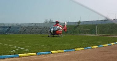 Stire din Eveniment : Bărbat înjunghiat de soție, la Năvodari! Intervine elicopterul SMURD