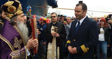 Galerie foto / Eveniment important la Șantierul Naval Constanța. Ceremonie de botez a navei "Histria Atlas" - 5