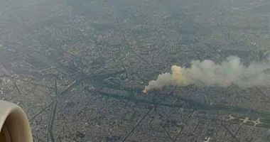 Stire din Actualitate : IMAGINEA ZILEI. Tragedia de la Notre Dame, surprinsă din avion