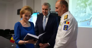Majestatea Sa Margareta și Principele Radu, vizită la Forțele Navale Române
