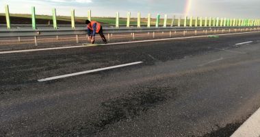 GALERIE FOTO / Curcubeu pe A2, după tornada care a făcut prăpăd - 2