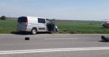 Galerie foto. Accident cu CINCI victime, la Constanța, după ce un autoturism a intrat pe contrasens - 3