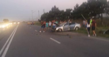 GALERIE FOTO /  ACCIDENT RUTIER GRAV în zona Hanului Kartali. Patru persoane au fost rănite - 3