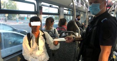 Controale în autobuze pentru MĂȘTI! Deocamdată, jandarmii au dat avertismente! - 2