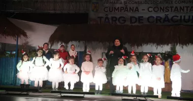 O seară de “lumină”, tradiție și solidaritate în Târgul de Crăciun al comunei Cumpăna - 2