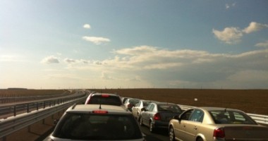 Coadă de kilometri pe Autostrada Soarelui