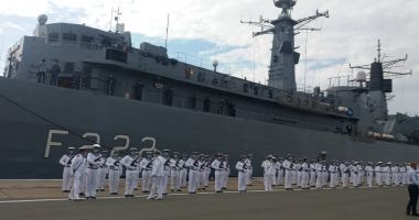Festivitățile de Ziua Marinei sunt găzduite, anul acesta, de Portul Militar Constanța. GALERIE FOTO - 8