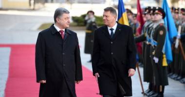 Stire din Politică-Administrație : Președintele Klaus Iohannis, întâlnire cu omologul său ucrainean, Petro Poroșenko