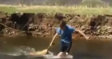 Stire din Social : CIOBĂNESC BĂTUT ȘI ÎNECAT DE DOI TINERI. Au postat apoi pe Facebook, ca să se laude