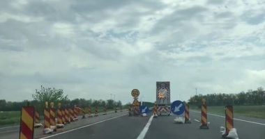 Stire din Eveniment : Noi restricții de circulație pe Autostrada Soarelui