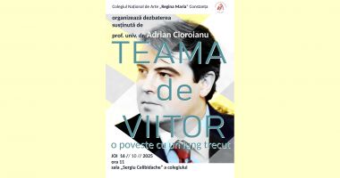 Stire din Cultură-Educație : Colegiul de Arte din Constanța, gazda dezbaterii ”Teama de viitor”, susținută de prof. univ. dr. Adrian Cioroianu