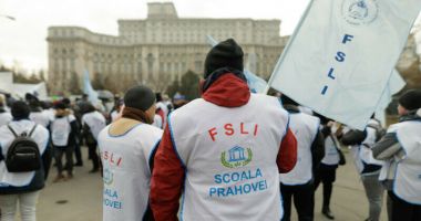 Stire din Cultură-Educație : Sindicatele din Educaţie anunţă grevă generală! Pe 25 şi 26 aprilie vor picheta sediul Guvernului