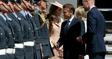 Prințesa Kate, apariție plină de eleganță la întâlnirea cu Emmanuel Macron și Brigitte - 2