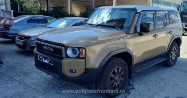 Stire din Eveniment : Trei mașini de 245.000 de euro, furate din Spania și Franța, descoperite de polițiști în Constanța și Albița