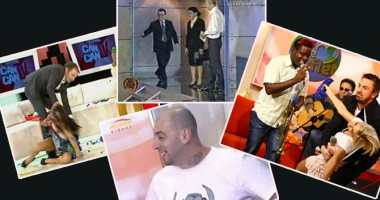 Stire din Monden : Topul  celor mai savuroase căzături surprinse în direct la TV