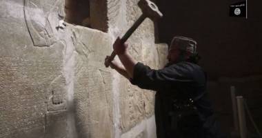 Stire din Cultură-Educație : "Atacurile barbare asupra siturilor arheologice - crime de război!"