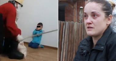 Mama copilului umilit de bărbatul deghizat în Moș Nicolae: "Am exagerat, copilul e sufletul meu"