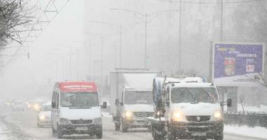 Stire din Eveniment : Atenție șoferi! Alertă de vreme rea!