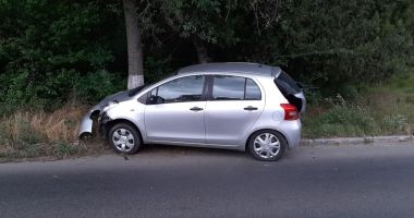 Accident rutier pe DN39, după ce un șofer a tăiat linia dublă - 2