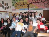 Elevii mirciști se implică în Educația pentru Cetățenia Europeană