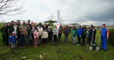 Stire din Social : Mii de puieți plantați la Cumpăna. Acțiune de amploare pentru un viitor mai verde
