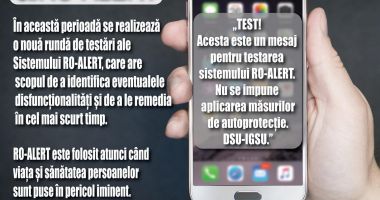 Stire din Eveniment : ISU CONSTANȚA: Care este scopul mesajelor RO ALERT, pe care le tot primim de câteva zile
