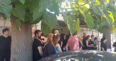 Galerie foto. JALE ȘI DURERE LA CONSTANȚA! A început slujba de înmormântare a lui Marcel Toader - 2