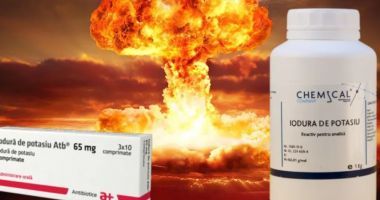 Stire din Social : BINE DE ȘTIUT! Ministerul Sănătăţii ne spune câte pastile de iod trebuie să luăm în funcție de vârstă, în caz de accident nuclear