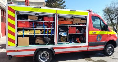 Stire din Eveniment : Autospeciale MODERNE în dotarea ISU Dobrogea
