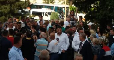 Galerie foto. Klaus Iohannis, mesaj de la Constanța. "România este condusă de o guvernare care i-a compromis viitorul" - 3