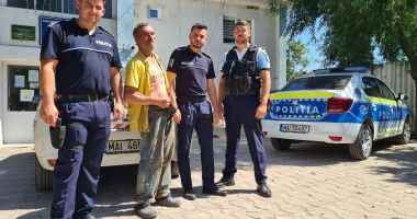 Stire din Eveniment : Bărbat cu probleme medicale, dat DISPĂRUT, găsit în câteva ore de polițiștii din Topraisar