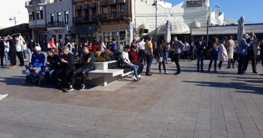 FOTOREPORTAJ / Noul an univesitar, la start! Studenții s-au strâns în Piața Ovidiu - 4