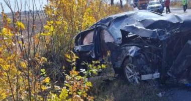 Cinci persoane rănite, într-un accident pe DN 65