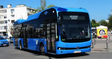Autobuzele electrice Karsan e-ATA 12 intră de azi pe traseul liniei 2-43 din Constanța