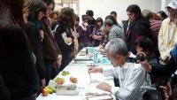 Stire din Cultură-Educație : Artiștii japonezi au făcut gravură "pe viu" în fața constănțenilor