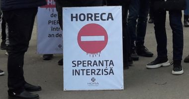 Reprezentanți din industria Horeca, protest împotriva condițiilor impuse de autorități - 4