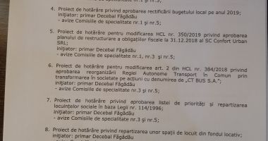 UPDATE. A început ședința de Consiliu Local. Iată ce proiecte aprobă aleșii - 3