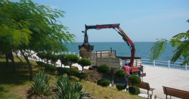 Stire din Social : GALERIE FOTO / Ultimele pregătiri pe faleză pentru Ziua Marinei