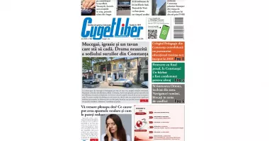 Iată titlurile zilei din data de 13 IULIE ale ziarului CUGET LIBER!
