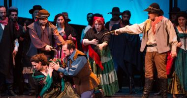 Stire din Cultură-Educație : Seară de operă la Teatrul ”Oleg Danovski” – ”Carmen” de Bizet
