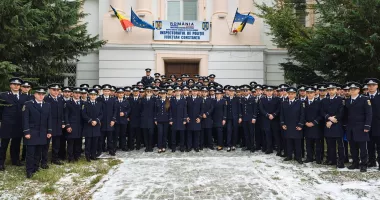 Stire din Eveniment : Peste 100 de tineri agenți de poliție s-au alăturat familiei IPJ Constanța