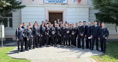 Noi forțe la IPJ Constanța. 34 de agenți de poliție încep activitatea după depunerea jurământului