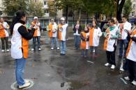 Sărăcia, strigată în stradă de elevii constănțeni